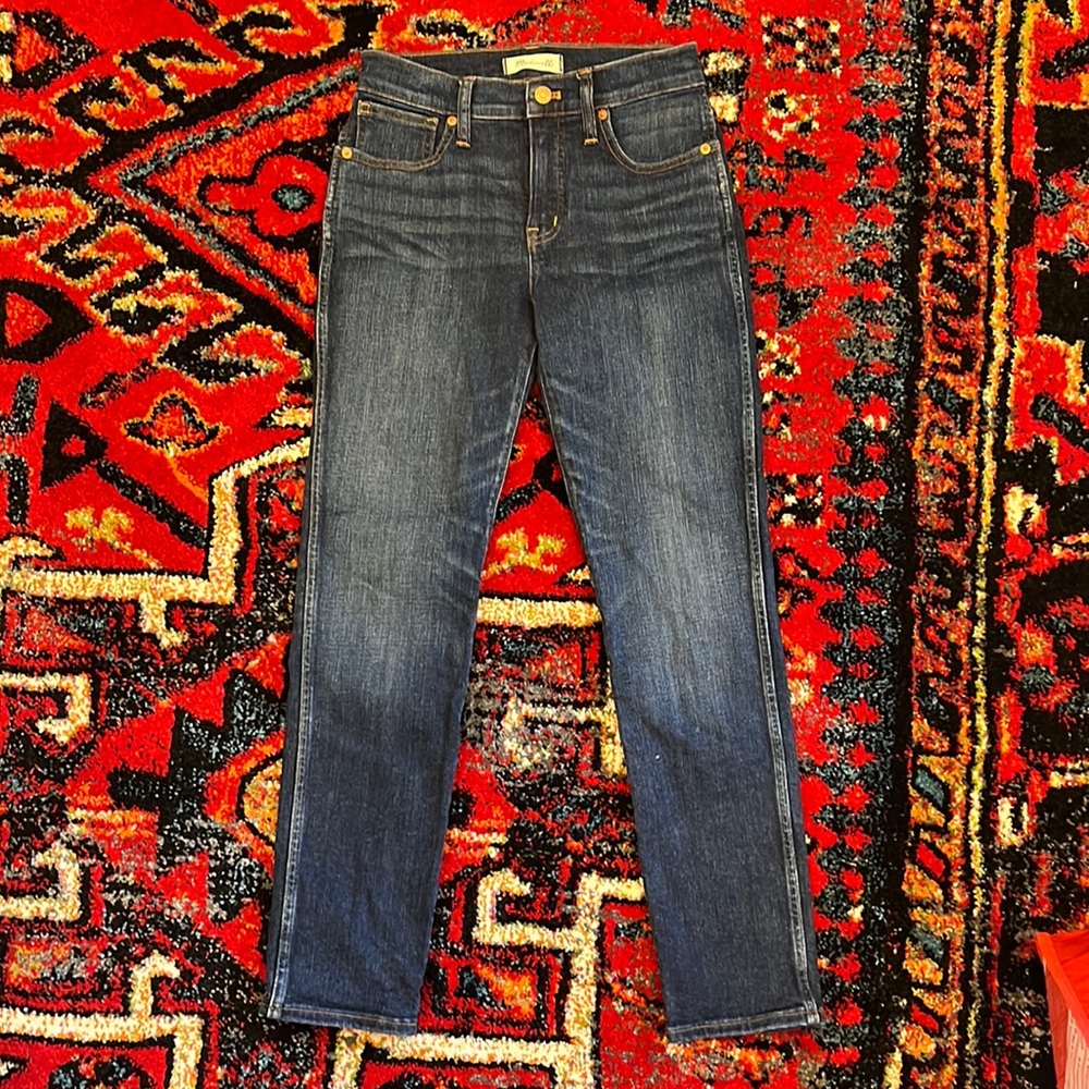 Madewell High-rise slim straight jean size 26